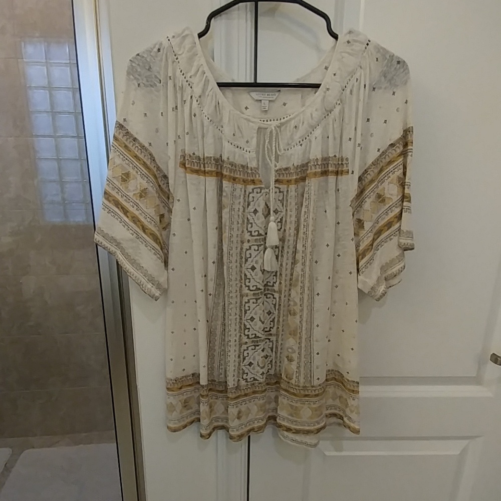 Lucky brand boho top :)